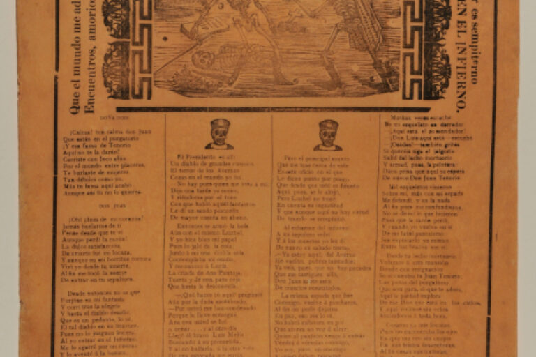 I AM DON JUAN TENORIO, AND I WILL MAKE DISHES OF YOUR SKULLS