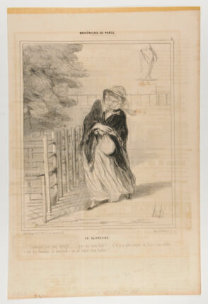 The Gleaner. Indeed, not a single scarf pin, not a handkerchief! It’s getting more and more difficult to do my job. It’s the wives of the bankers, they leave nothing behind!