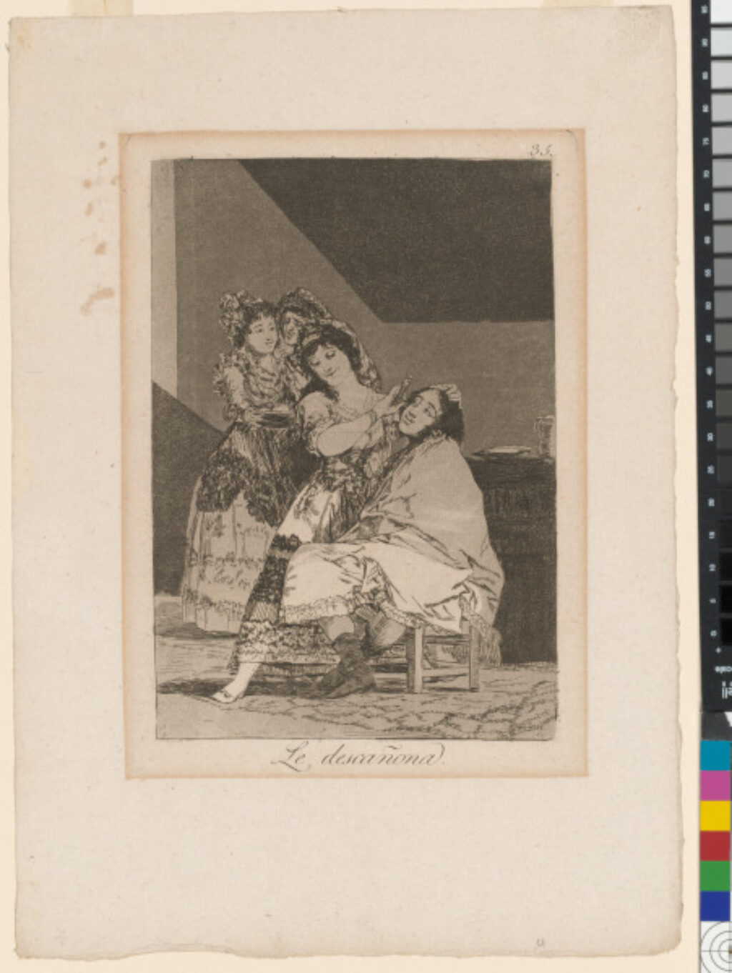 Le descañona (She Fleeces Him)