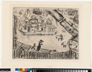 Plate III from the series “Dead Souls”