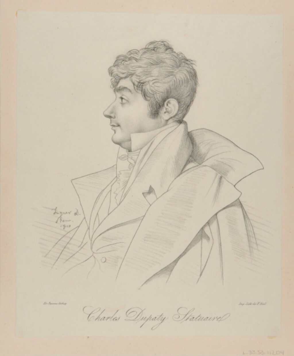 Charles Dupaty, Sculptor