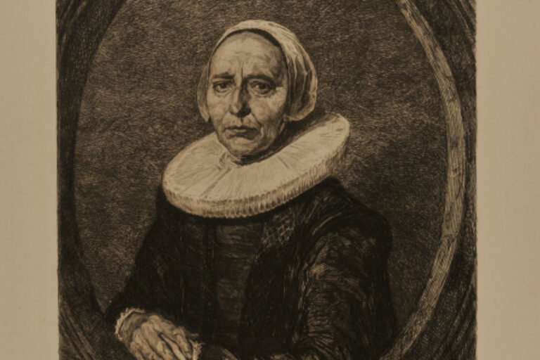 PORTRAIT OF AN ELDERLY LADY (THE COMPANION)