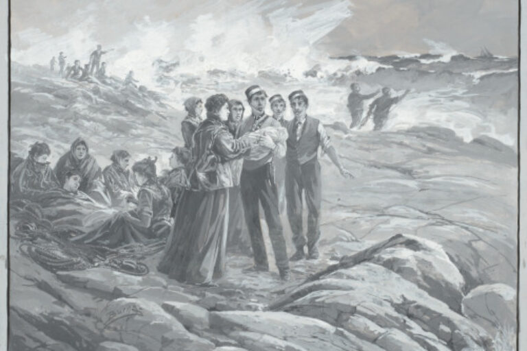 THE WRECK OF THE HARPOONER