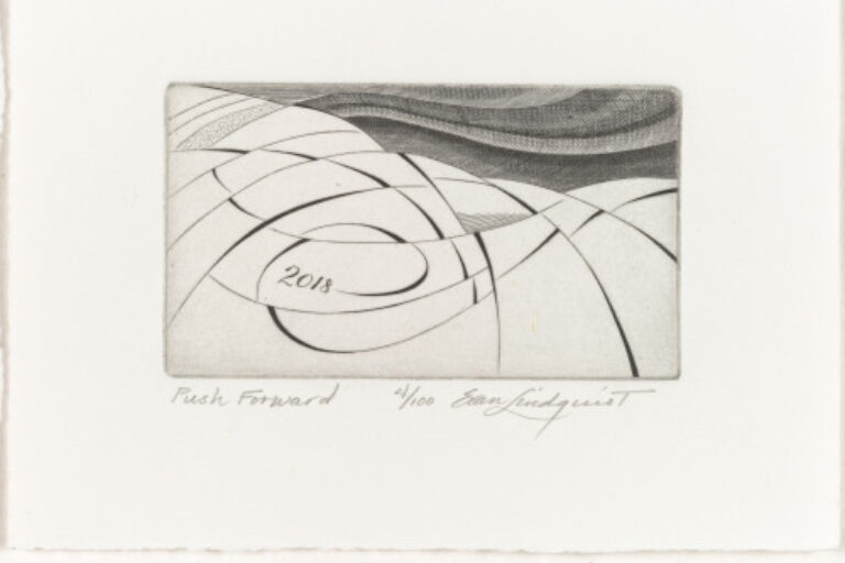 PUSH FORWARD (NEW YEAR'S CARD)