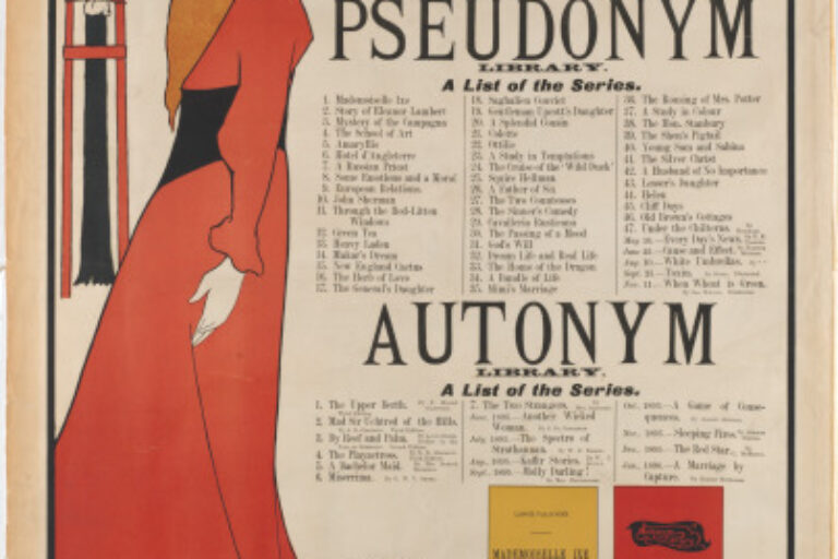 THE PSEUDONYM AND AUTONYM LIBRARIES