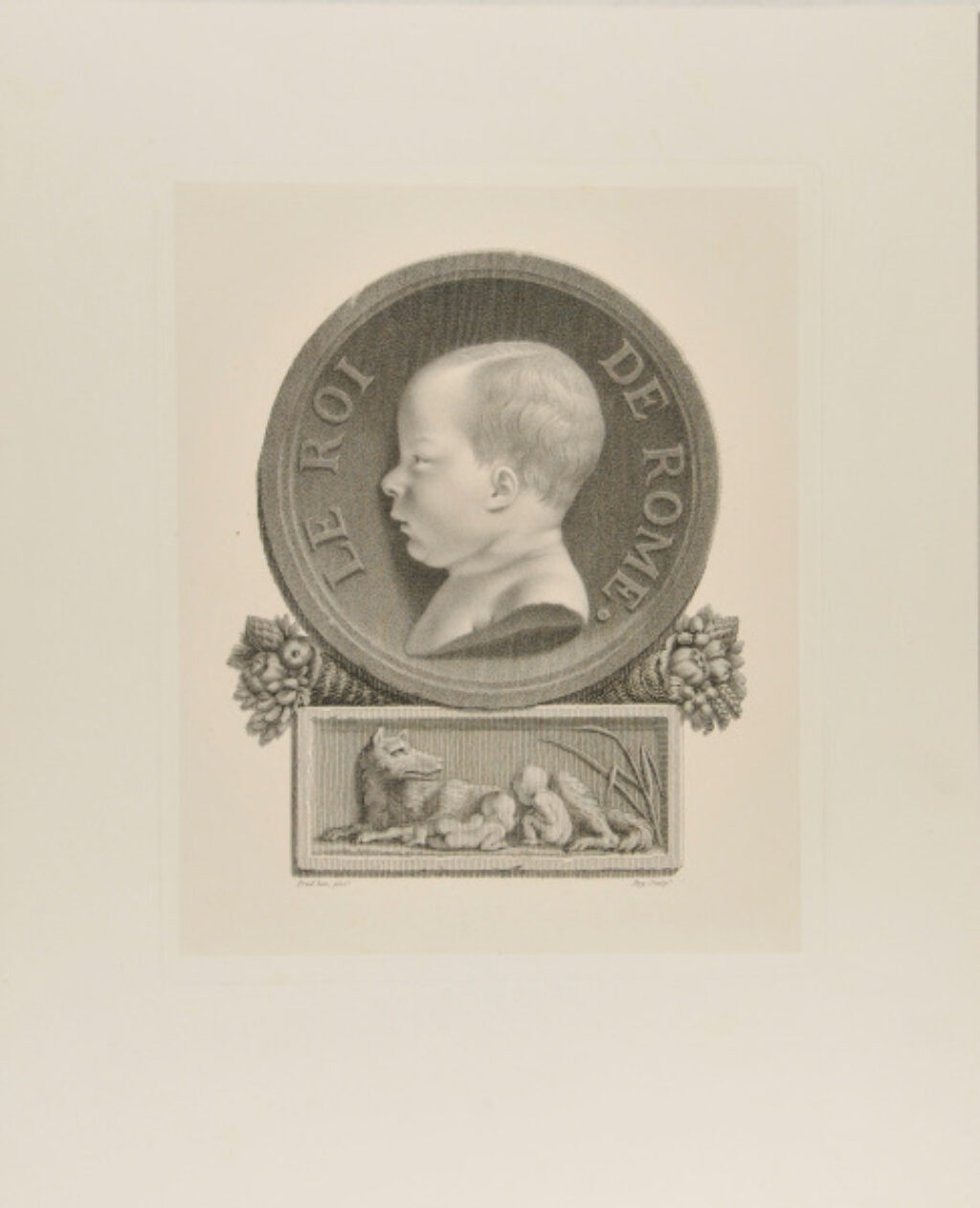 Napoléon II, King of Rome, as a Newborn