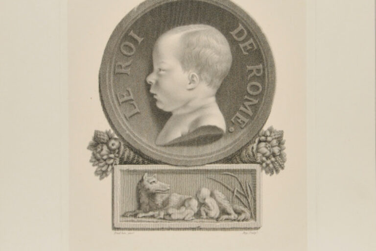 NAPOLÉON II, KING OF ROME, AS A NEWBORN