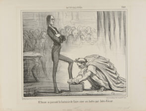 Mr. Hume fantasizing about Julius Caesar polishing his boots.