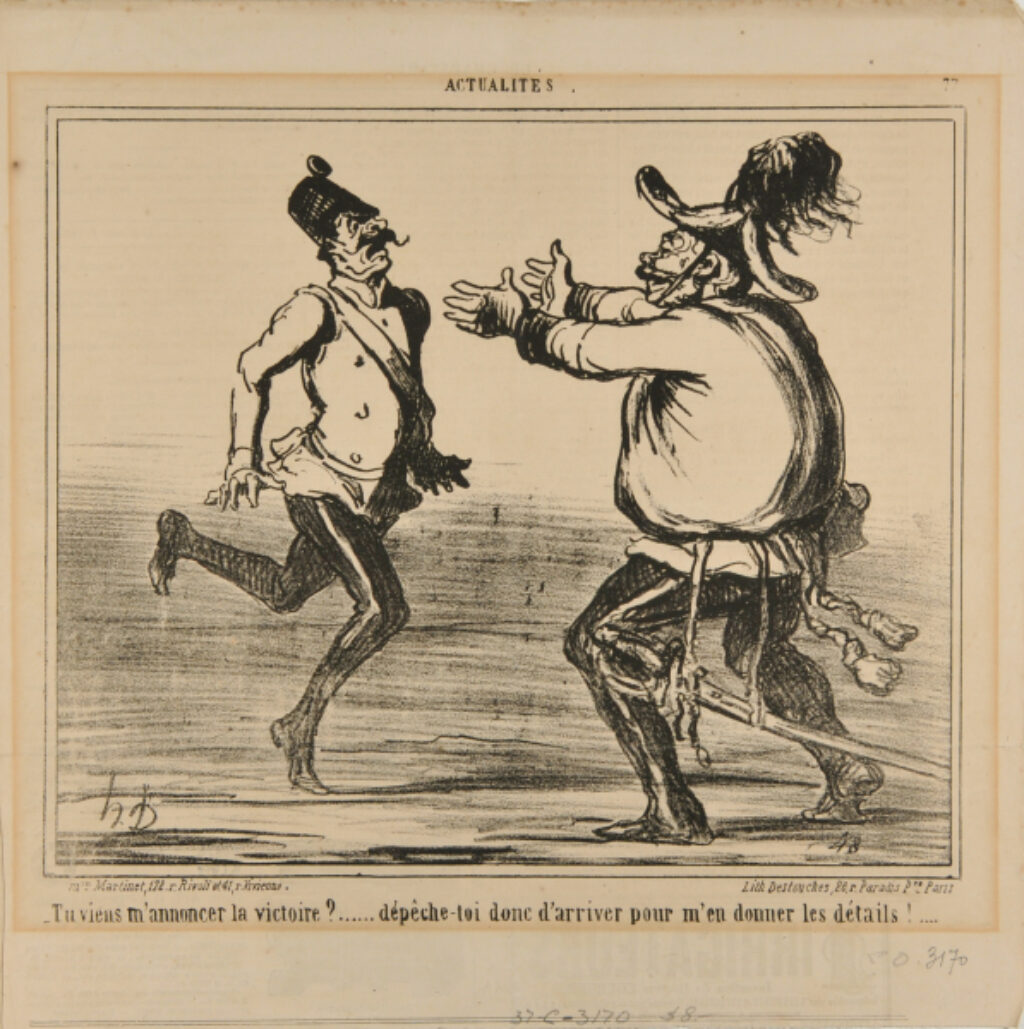 Are you coming to announce victory?… hurry up and give me the details!….