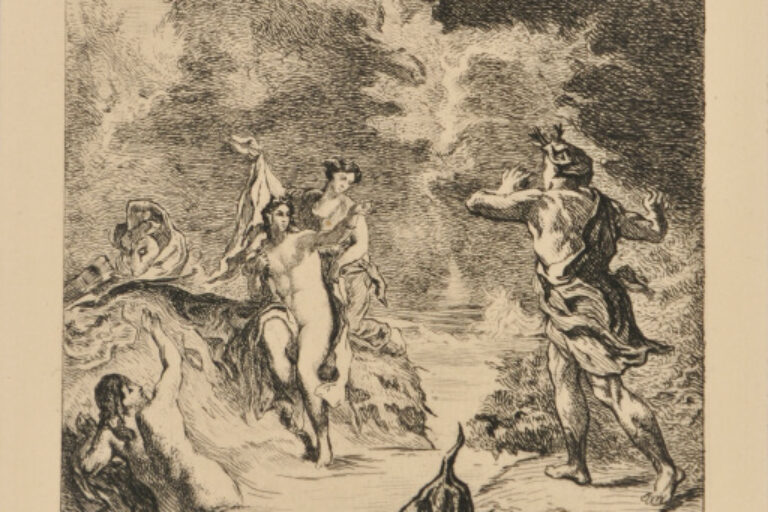 THE SUMMER - DIANA SURPRISED BY ACTAEON