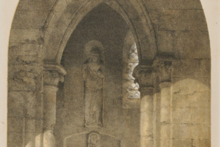 INTERIOR OF THE CHURCH AT GRAVILLE