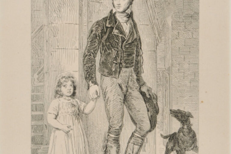 JEAN-BAPTISTE ISABEY WITH HIS DAUGHTER