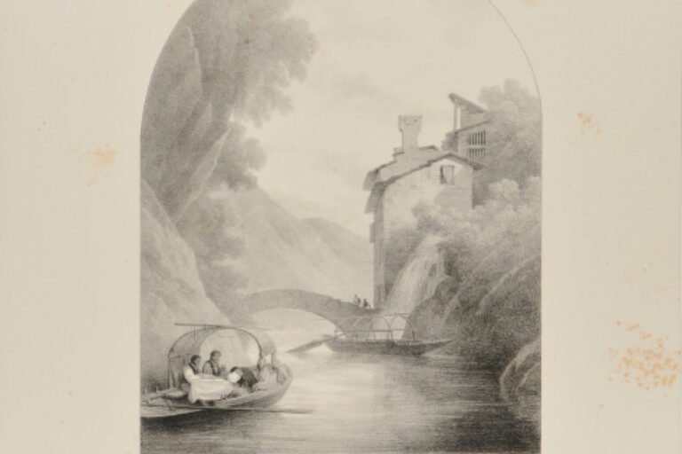 LAKE COMO - NESSO BRIDGE