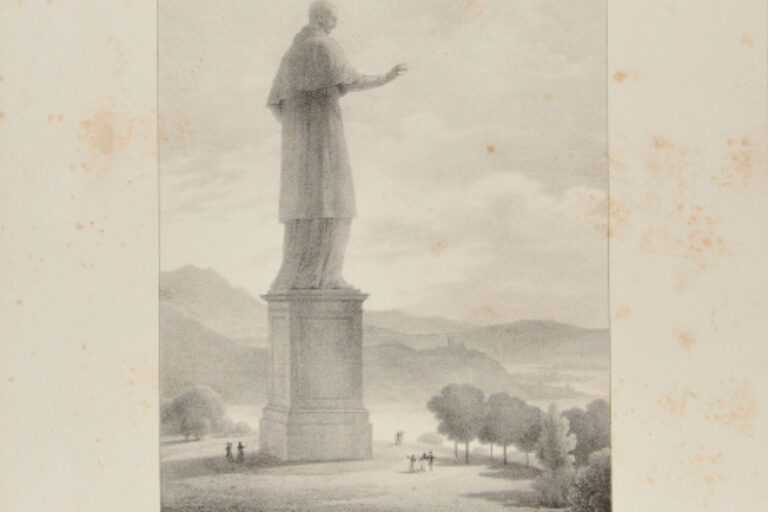 LAKE MAJOR - MONUMENTAL STATUE OF ST. CHARLES BORROMEO