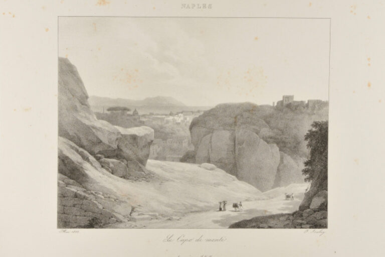 NAPLES - VIEW OF THE CAPO DI MONTE