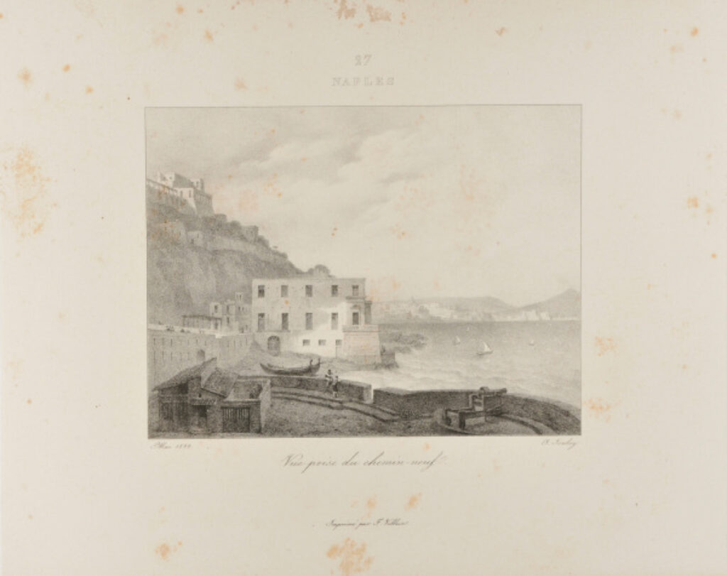 Naples – vue prise du chemin-neuf