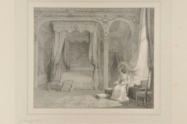 BEDROOM OF HENRI IV AT MESNIÈRES