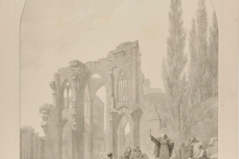 RUINS OF THE ABBEY OF SAINT WANDRILLE
