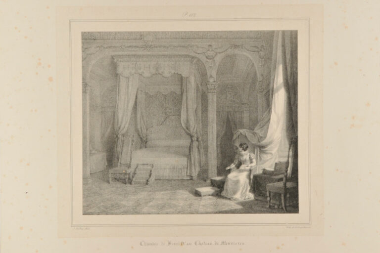 BEDROOM OF HENRI IV AT MESNIÈRES
