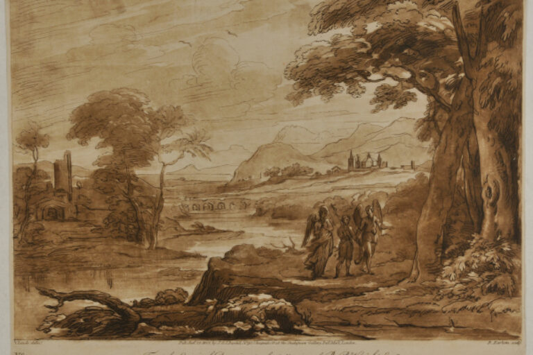 LANDSCAPE WITH ANGELS AND SAINT JOHN