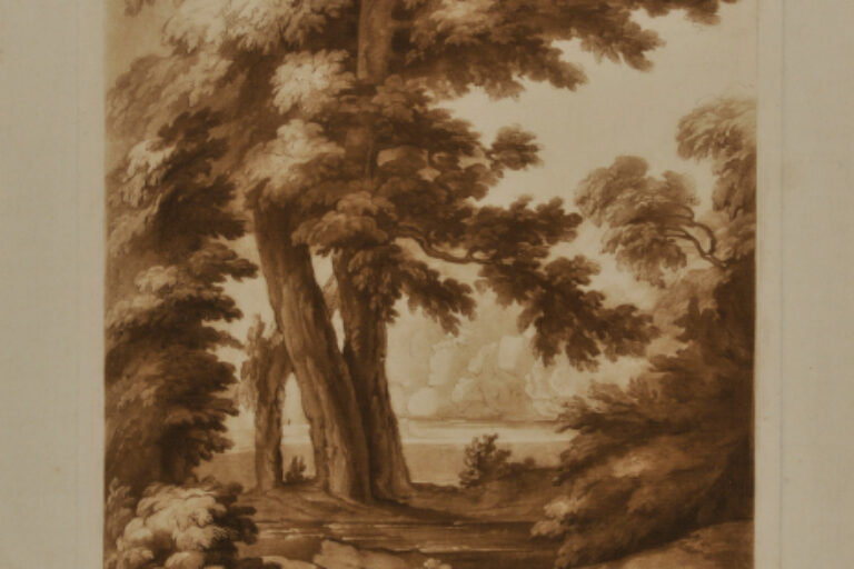LANDSCAPE WITH LARGE TREE