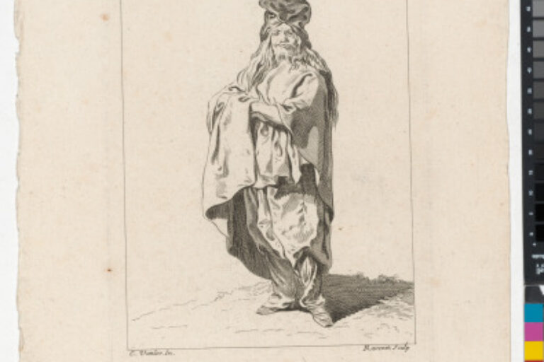 COLLECTION OF DIFFERENT OVER-ACTING TYPES DRAWN IN ROME BY CARLE VAN LOO, PAINTER TO THE KING