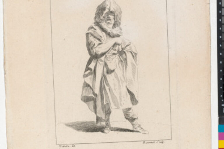 COLLECTION OF DIFFERENT OVER-ACTING TYPES DRAWN IN ROME BY CARLE VAN LOO, PAINTER TO THE KING