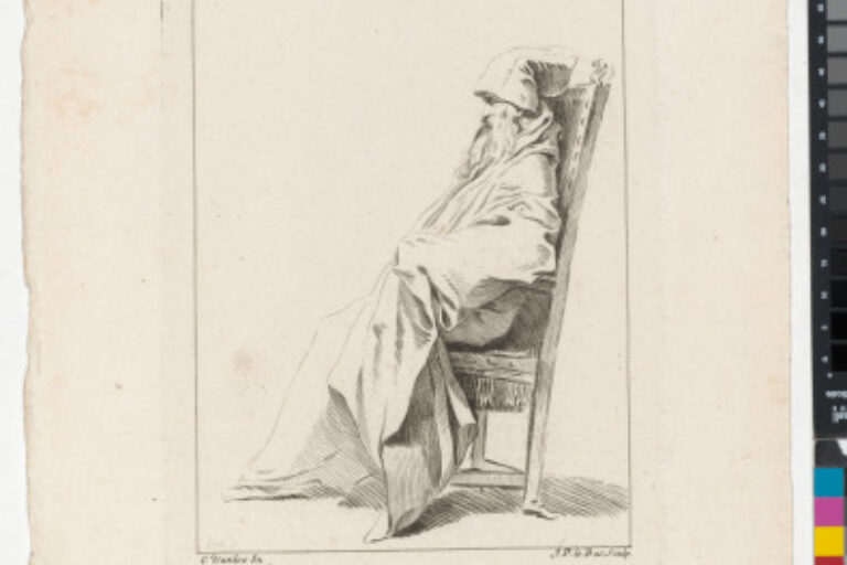 COLLECTION OF DIFFERENT OVER-ACTING TYPES DRAWN IN ROME BY CARLE VAN LOO, PAINTER TO THE KING