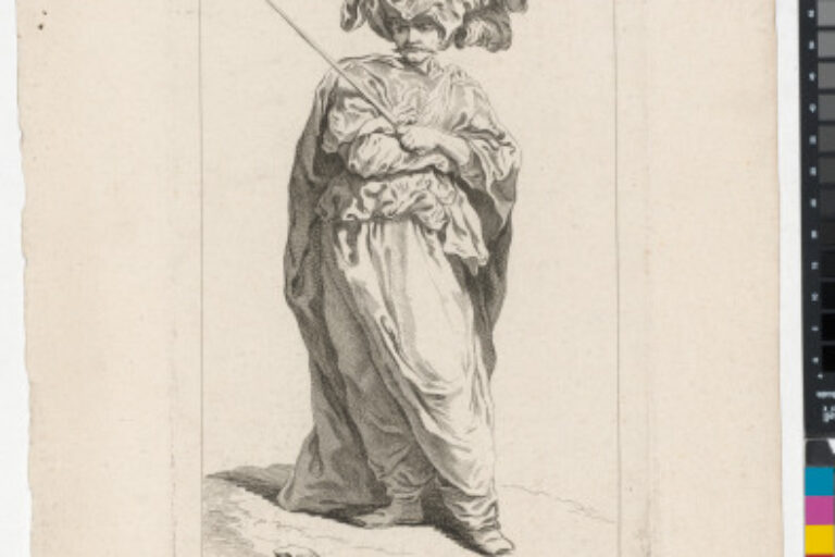 COLLECTION OF DIFFERENT OVER-ACTING TYPES DRAWN IN ROME BY CARLE VAN LOO, PAINTER TO THE KING