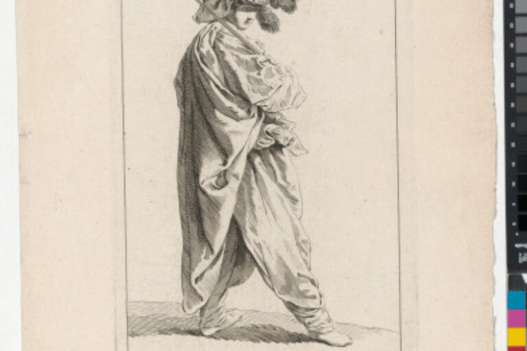 COLLECTION OF DIFFERENT OVER-ACTING TYPES DRAWN IN ROME BY CARLE VAN LOO, PAINTER TO THE KING