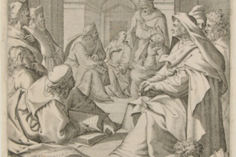 CHRIST DISPUTING WITH THE DOCTORS