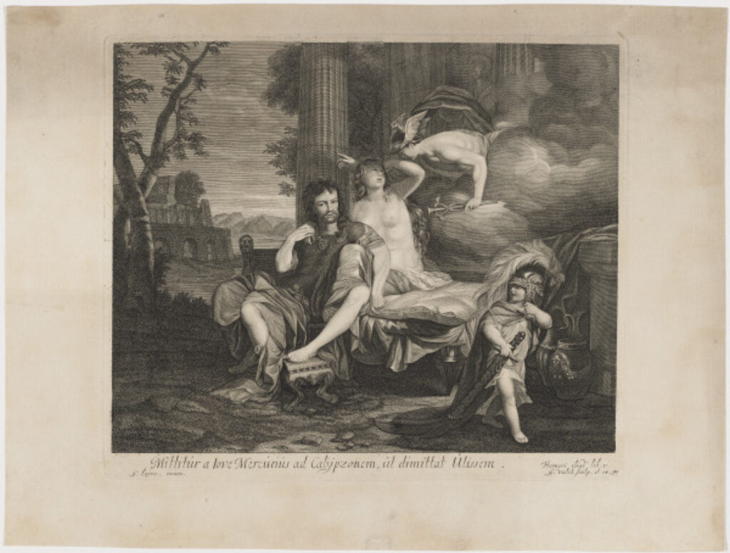 Mercury Ordering Calypso to Allow Odysseus to Depart