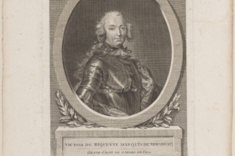VICTOR DE RIQUETI, MARQUIS DE MIRABEAU