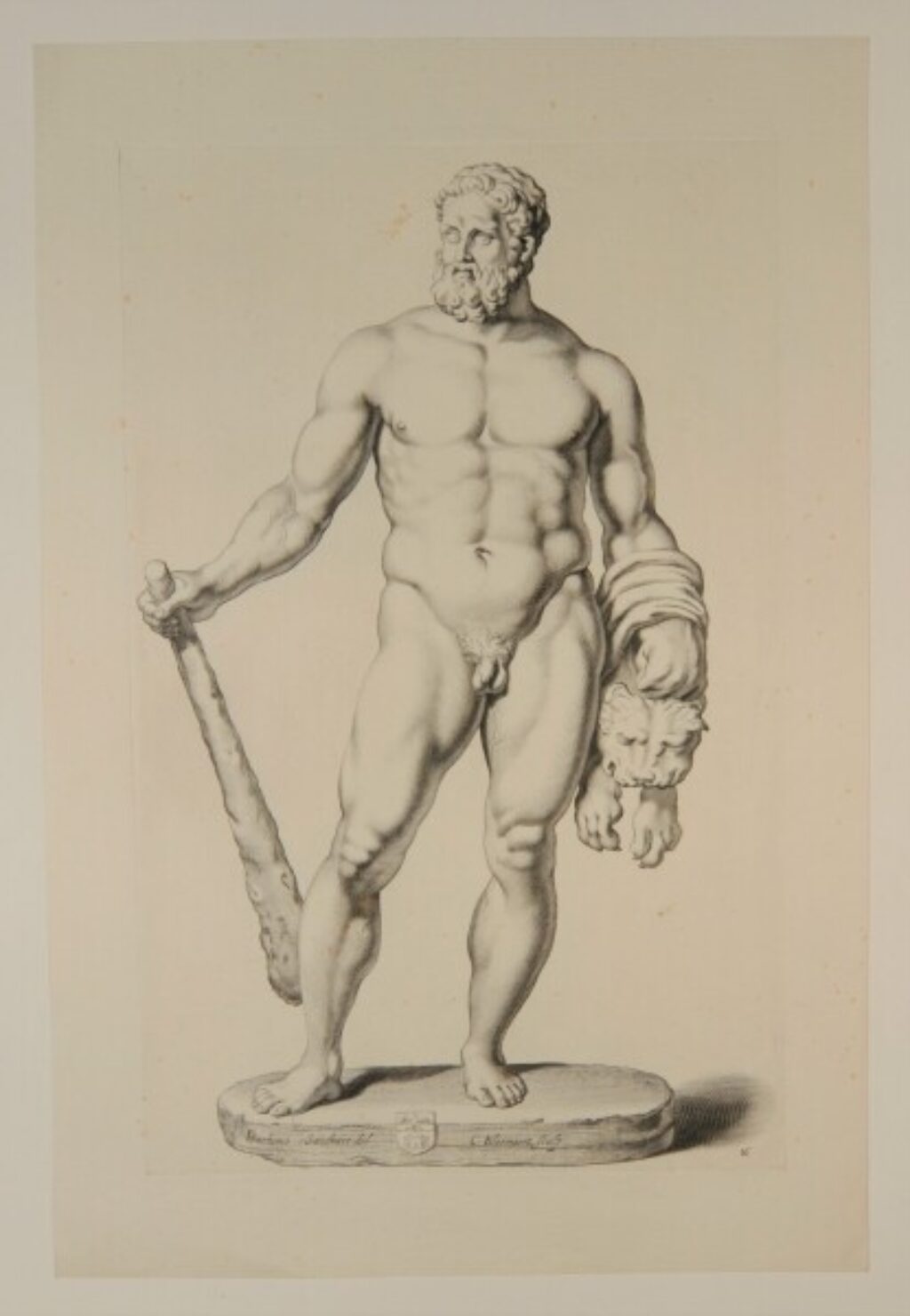 Plate 16 from the series “Galleria Giustiniana del Marchese Vincenzo Giustiniani” - Image 2