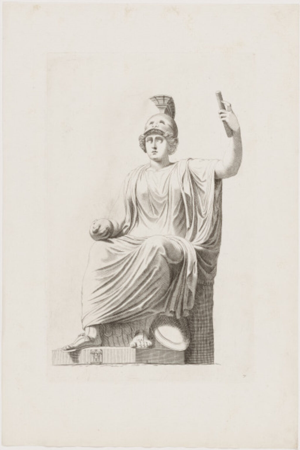 Statue of the Goddess Roma (Personification of the City of Rome) - Image 1
