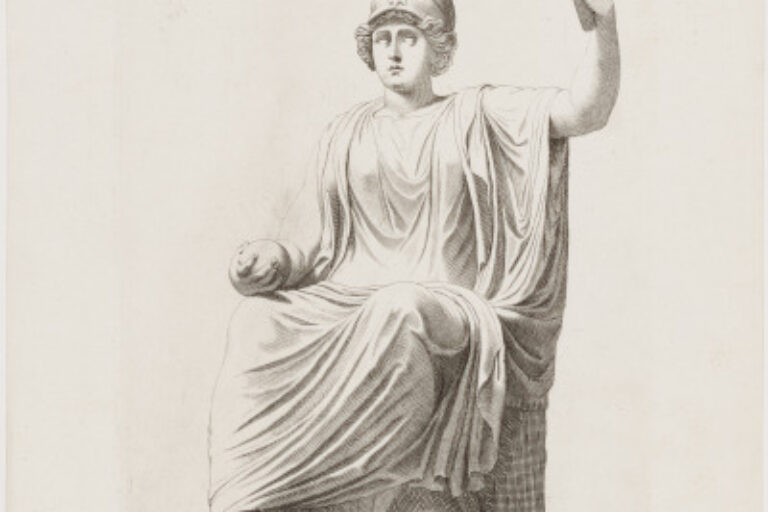 STATUE OF THE GODDESS ROMA (PERSONIFICATION OF THE CITY OF ROME)
