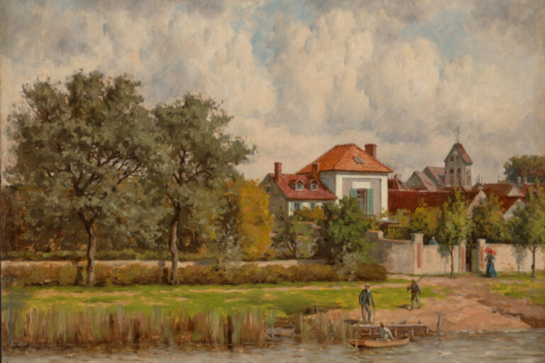 GEORGE LUCAS AT HIS PIER, BOISSISE-LA-BERTRAND