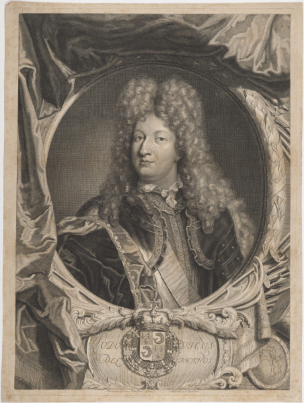 Portrait of Louis, Le Grand Dauphin, First Son of Louis XIV