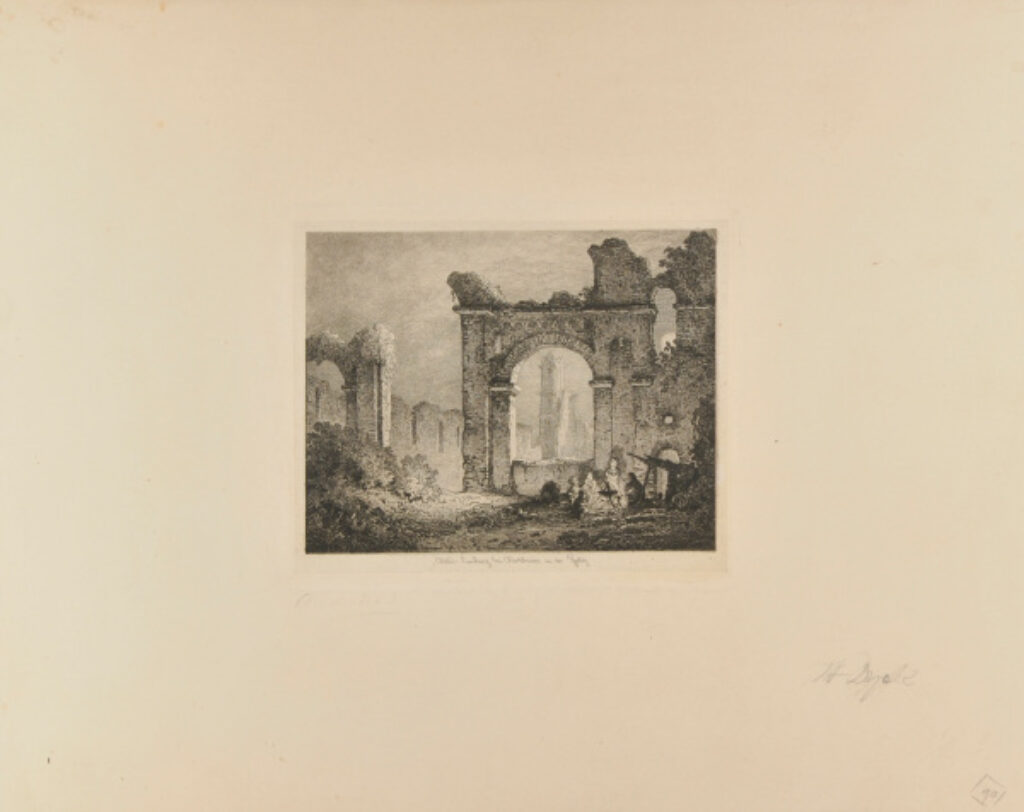 Plate 6 from “Album des Münchener Radiervereins, Zweites Heft” (Munich, 1843)