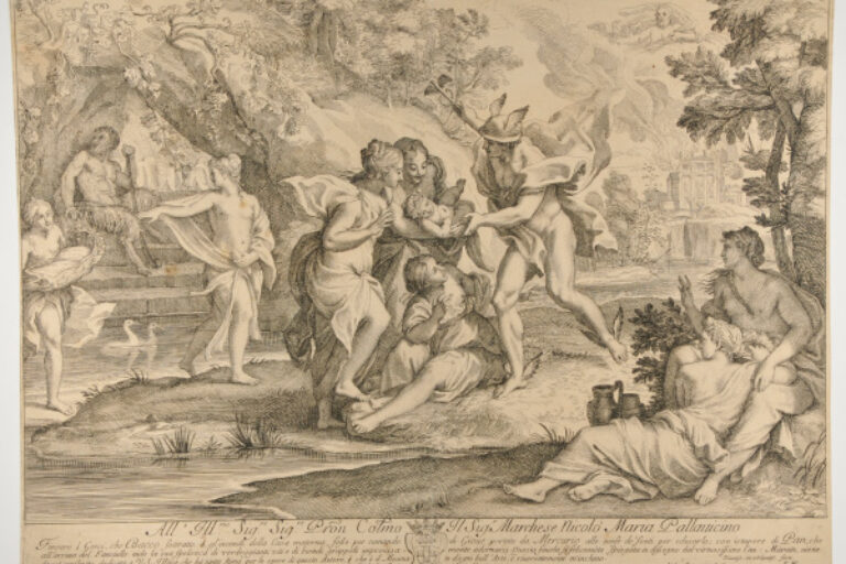 MERCURY CONFIDING THE INFANT BACCHUS TO THE CARE OF THE NYMPHS