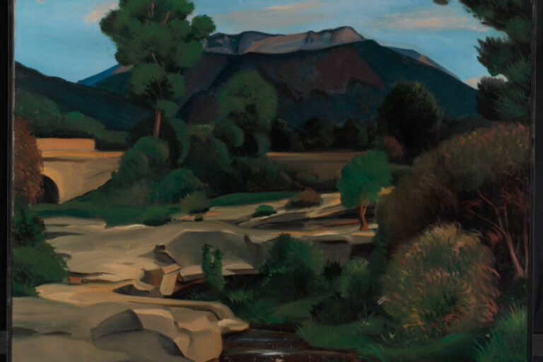 PAYSAGE DE PROVENCE (LE PETIT PONT)