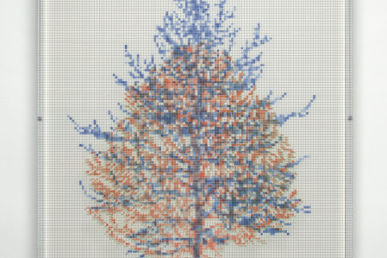 NUMBERS AND TREES, TIERGARTEN SERIES 3: TREE #2, MAY