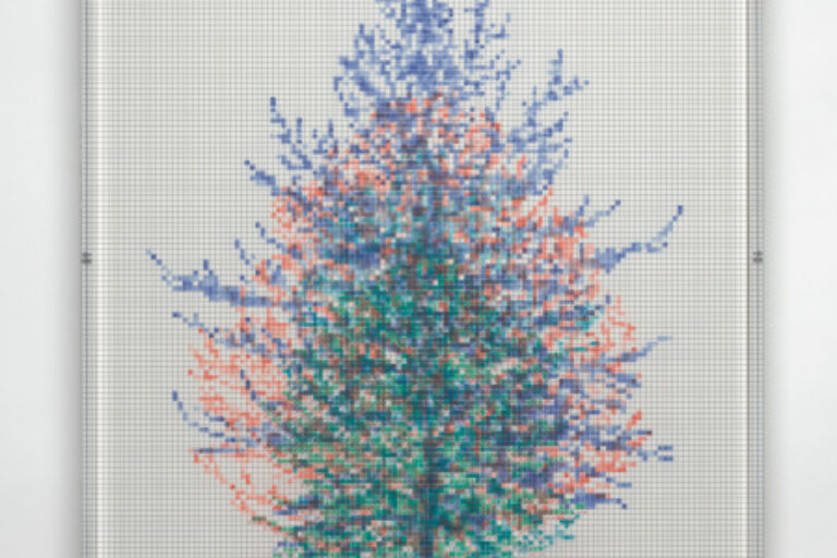 NUMBERS AND TREES, TIERGARTEN SERIES 3: TREE #4, JULY