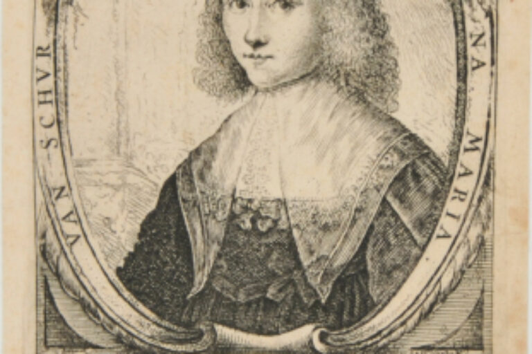 PORTRAIT OF ANNA MARIA VAN SCHURMAN