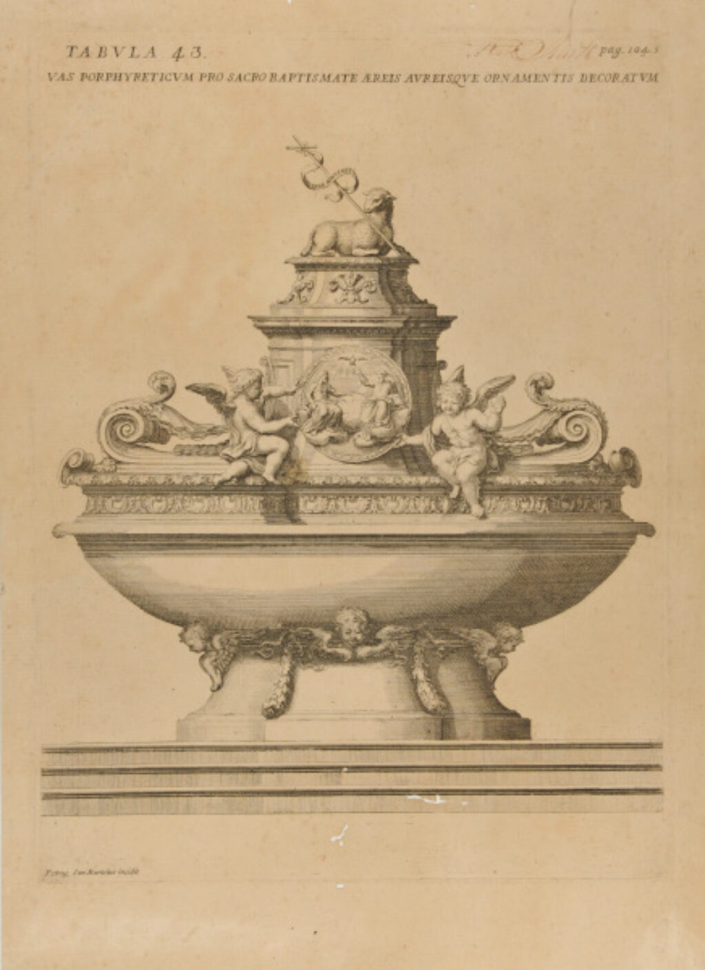Ornamental Baptismal Font
