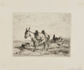 Ane et Poules from Eaux-fortes