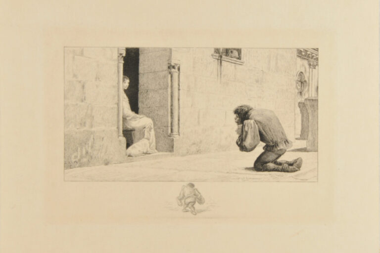 The Hunchback Pleading with Esmeralda