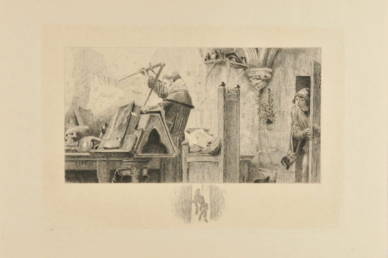 The Priest in his Study