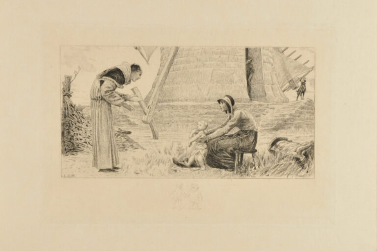 The Priest Looking after the Child