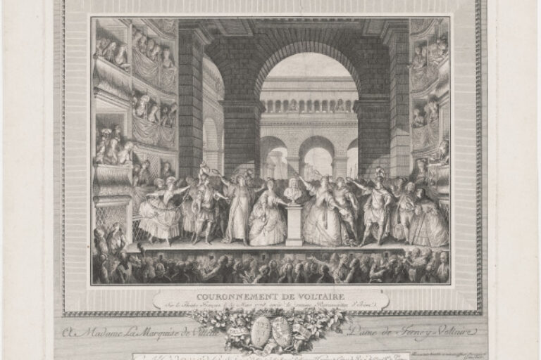 COURONNEMENT DE VOLTAIRE